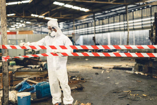 Professional Biohazard technician working in Mount Pleasant, NC